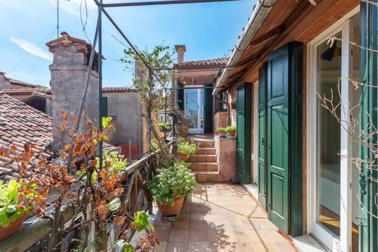 Ferienwohnung ֍ Splendido Attico - Arsenale - Con Terrazza ֍ Venedig Exterior foto