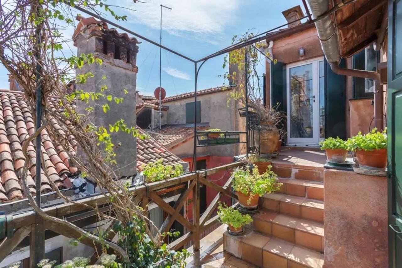 Ferienwohnung ֍ Splendido Attico - Arsenale - Con Terrazza ֍ Venedig Exterior foto